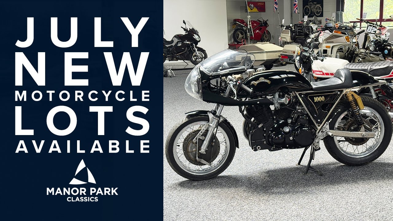 Weekly Motorcycle Update - Manor Park Classics