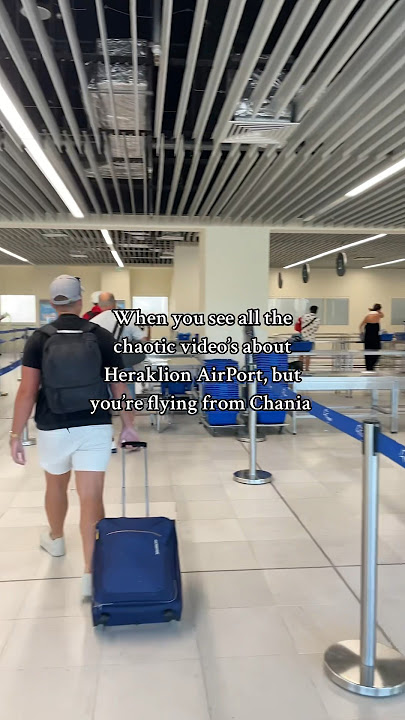 Heraklion AirPort🤡 #heraklion #airport #greece #chania #crete #airports #traveling #flying #travel