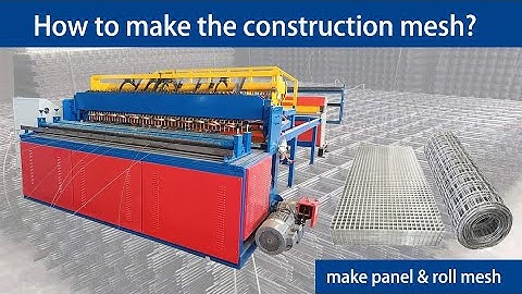 How to make the construction mesh in Saudi Arabia? | Wire Diameter: 3-6mm | DP-FP-2500BN