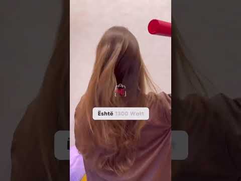 Фен-щетка для волос VGR V-489 красный, видео 1