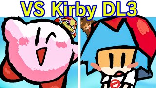 Friday Night Funkin' VS Kirby's Dream Land 3 | Kirby's Melody Mayhem V1 & Ending Cutscenes (FNF Mod)