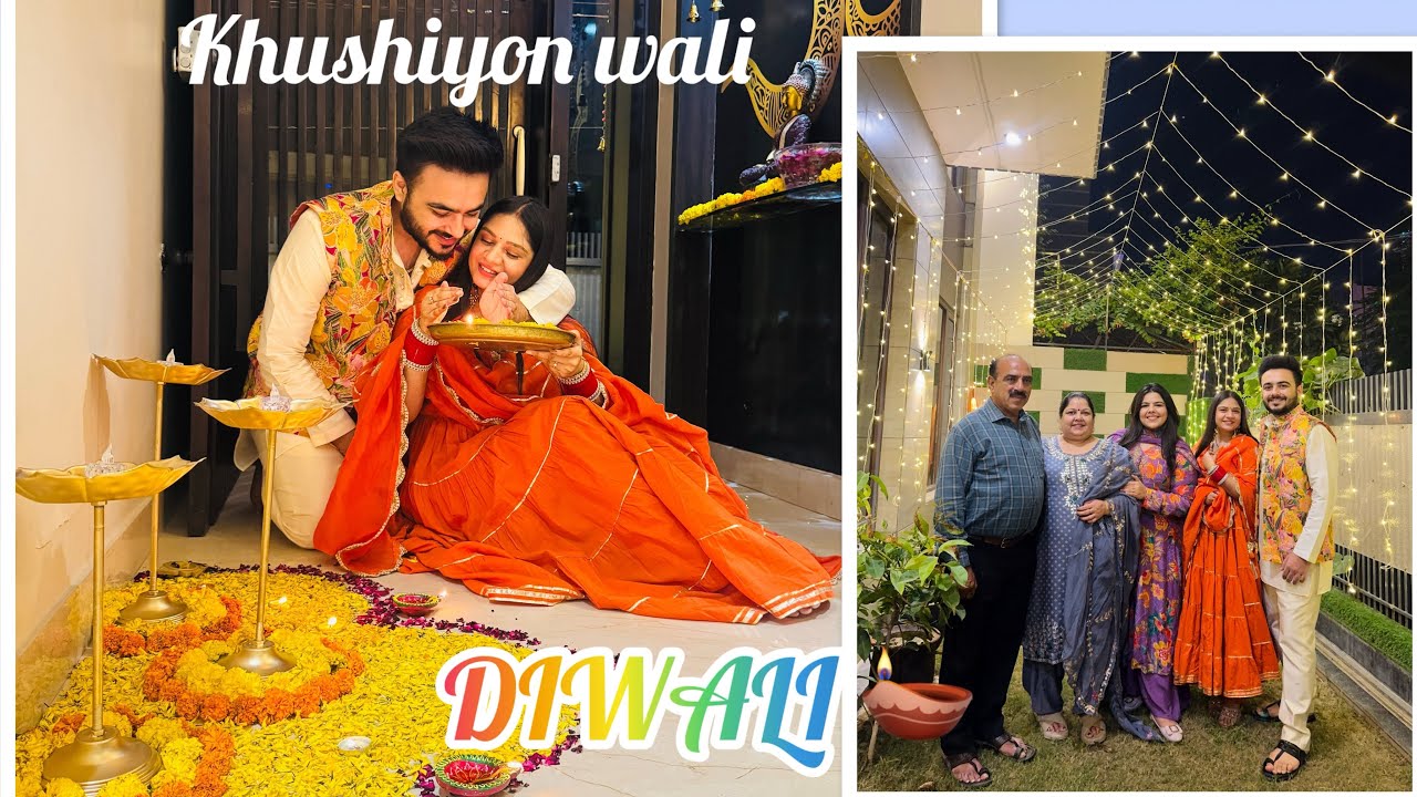 Happy Diwali From us to you all ♥️🪔 Home decoration for Diwali ✨