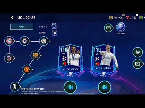 FIFA MOBILE 23 • NEW UCL TRICKS! 110 RONALDO MILESTONE! 3 WAYS TO GET UCL TOKENS