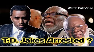 Addressing the rumors about the Arrest of T.D. Jakes!!!! The Mic Speaks!