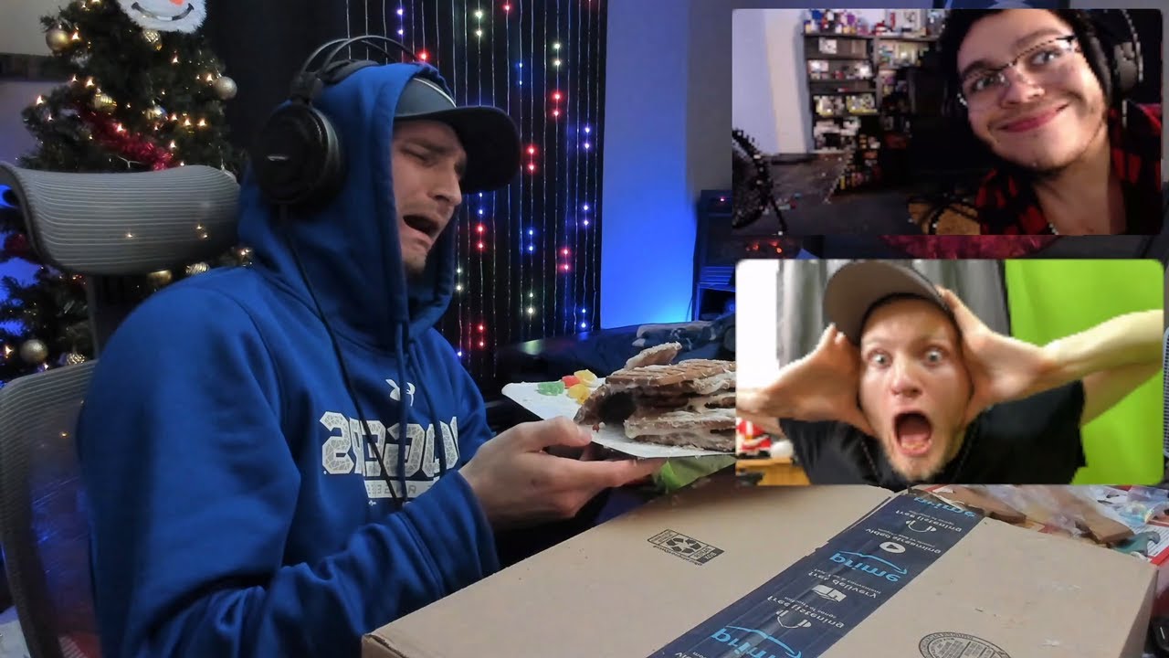 GINGERBREAD HOUSE BUILD OFF (ft. CrazyNoc and JMxfia)