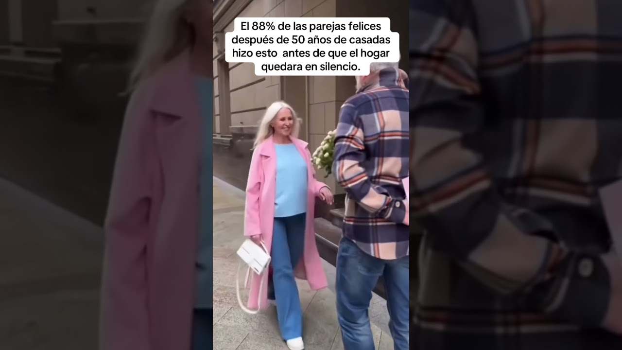 El 88% de las parejas felices después de 50 años de casadas hizo esto
