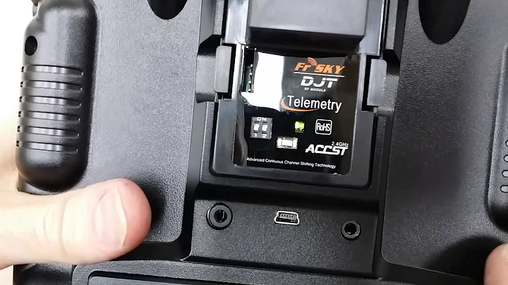 How to Bind the FrSky D8R-XP to DJT module