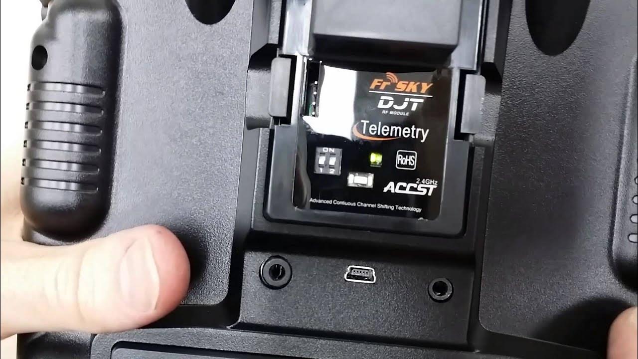 How to Bind the FrSky D8RXP to DJT module YouTube