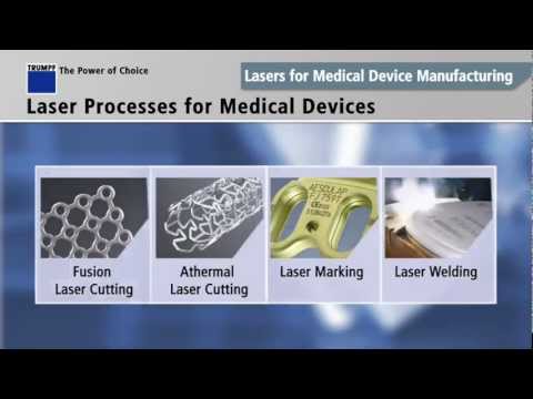 Lasers for Medical Device Manufacturing - YouTube