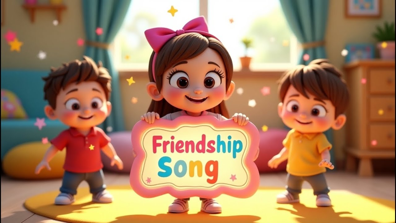 Happy Friendship Day 2025 Friendship Day Song for kids 