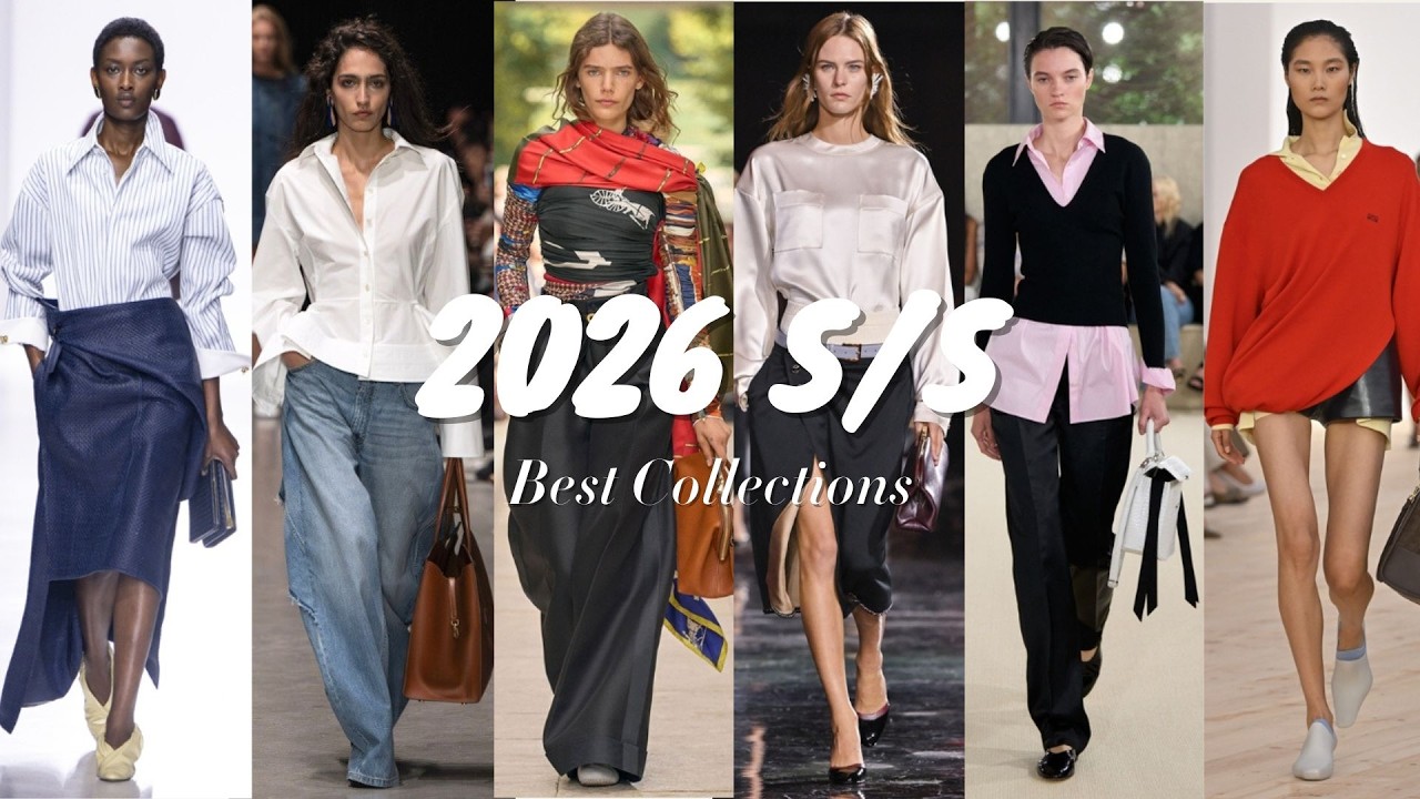 [ENG] 2026 S/S 봄, 여름 패션 트렌드! 현실 적용 가능한 스타일링! (FT. 베스트 11 컬렉션)