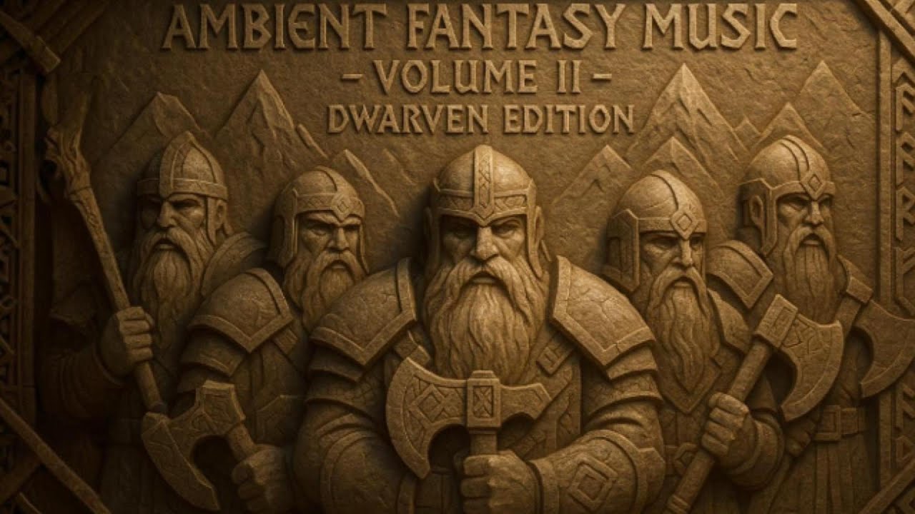 Ambient Fantasy Music Volume II – Dwarven Realms | Songs of Fire & Stone - Dark Nordic Choir Anthems