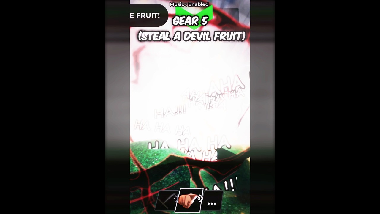 Blox Fruits Gear 5 Vs Steal A Devil Fruit Gear 5 ☠️ 