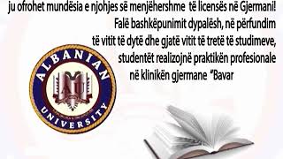 Prioritetet E Ndjekjes Se Programit Bachelor Ne Infermieri, Pranë Albanian University
