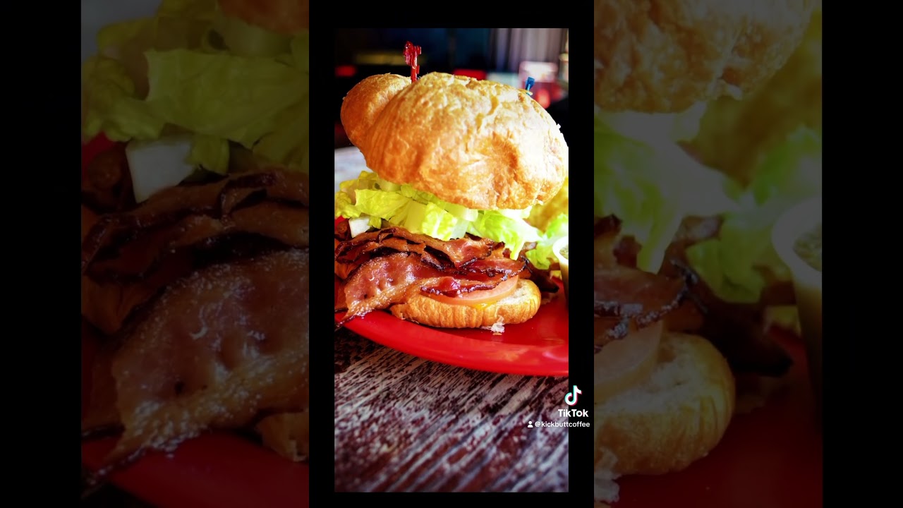 **Introducing the Bruce Lee BLT at Kick Butt Coffee!**