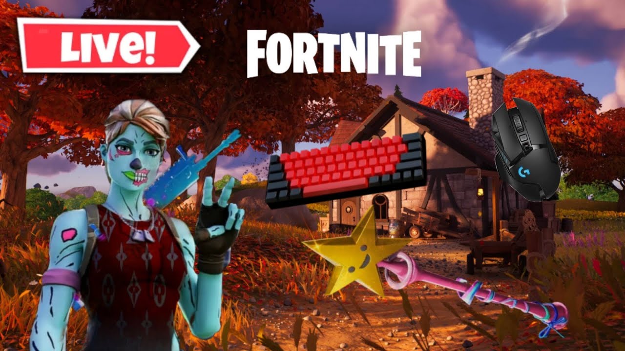 J'ai joué CLAVIER SOURIS sur PS5 sur FORTNITE BATTLE ROYALE ! 