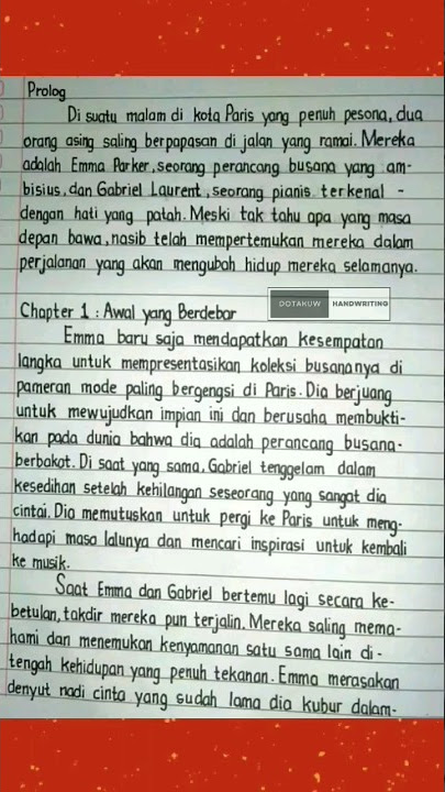 Cerpen #shorts #beautifulhandwriting  #dotakuwhandwriting #cerpen  #menulisindah