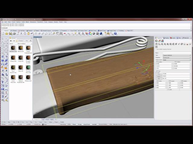 UV mapping in v5 Rhino