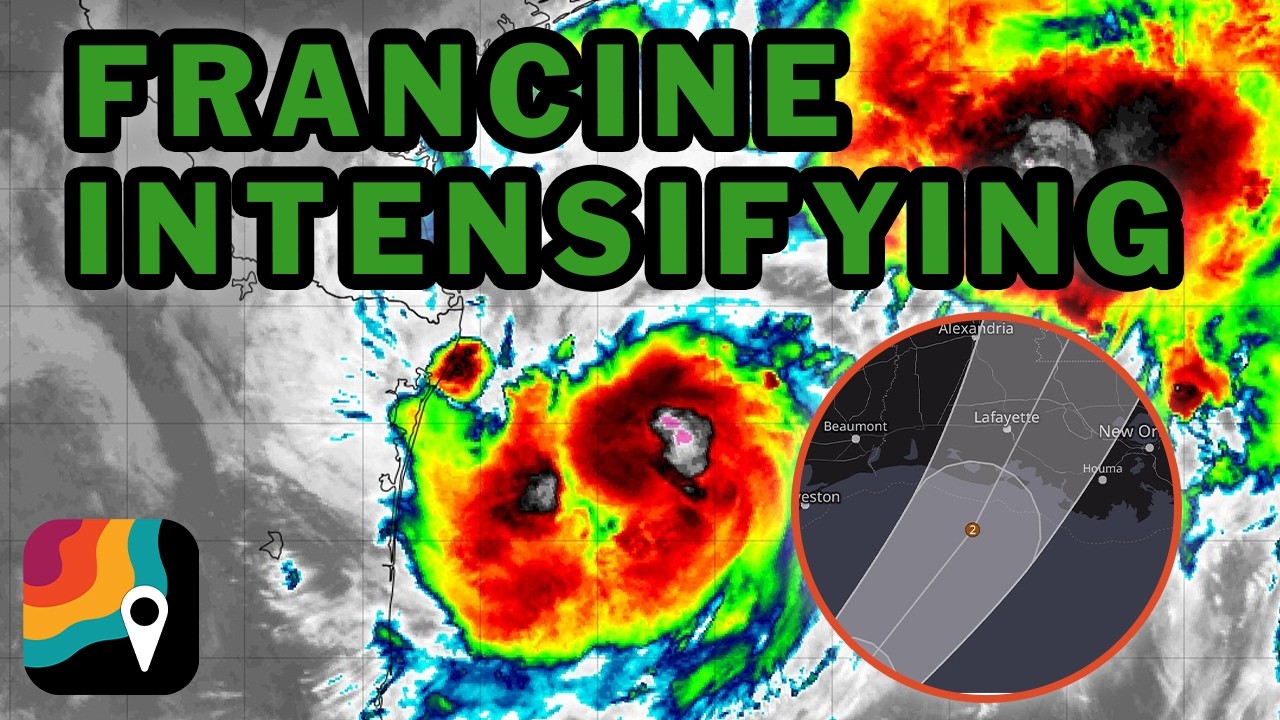 Francine aims for Gulf Coast | Tropical Update - YouTube