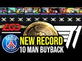 NEW RECORD 10 MAN BUYBACK FIGHT — PSG.LGD VS T1 on TI10