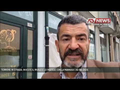 TERRORE IN STRADA: INVESTE IL RIVALE E LO INSEGUE CON LA MANNAIA | 30/09/2025