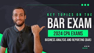 Master the 2024 BAR Discipline Exam : Complete Topic Breakdown | Maxwell CPA Review