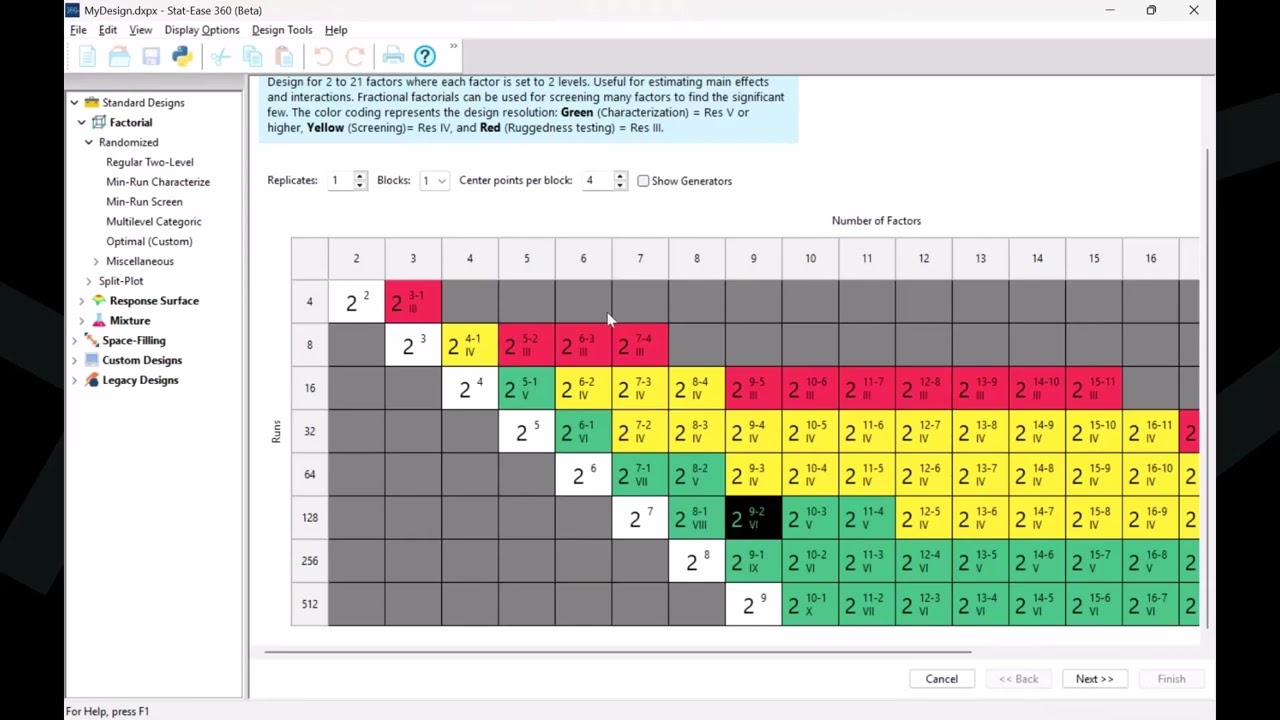 Stat-Ease 360 – Multifactor DOE Made Easy and More Powerful