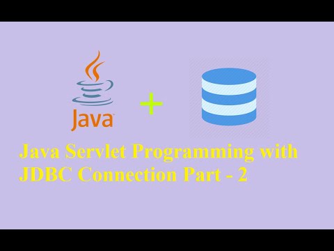 2 Java Servlet Programming with JDBC Connection Part-2