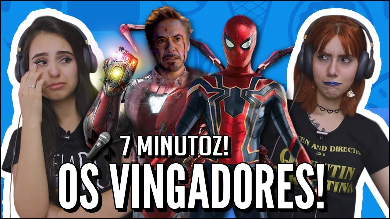 JOVENS REAGEM A 7 MINUTOZ - HOMEM DE FERRO, HOMEM ARANHA E THOR - NERD HITS