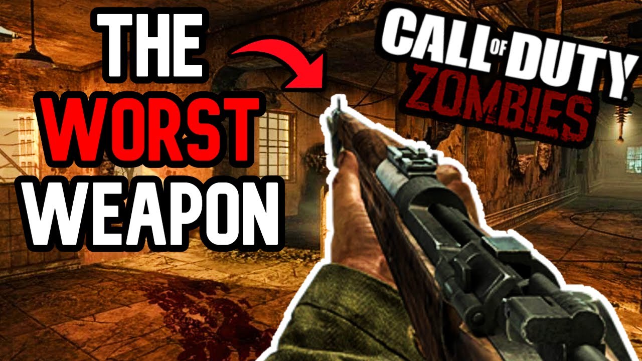 Cod 5 Springfeild The WORST Weapon On COD ZOMBIES (The Springfield Challenge) - YouTube
