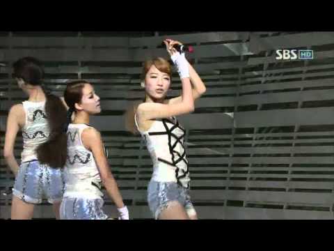 Rainbow A 레인보우 에이 SBS Inkigayo 인기가요 100815 