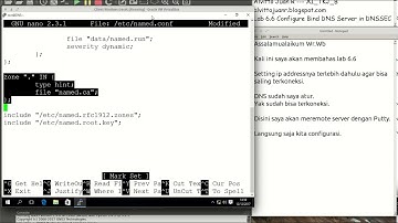 Lab 6.6 Configure Bind DNS Server in DNSSEC