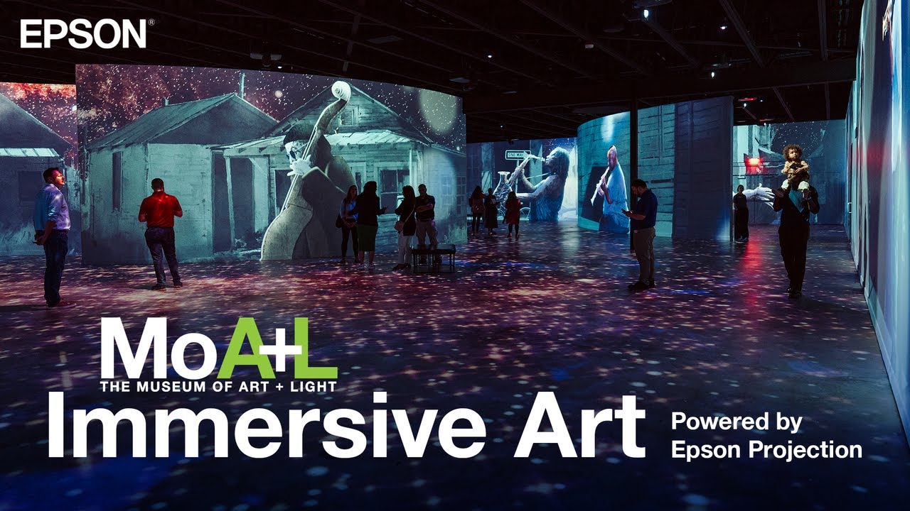 Epson EB-PU Series Projectors │ Transforming Space at the Museum of Art and Light