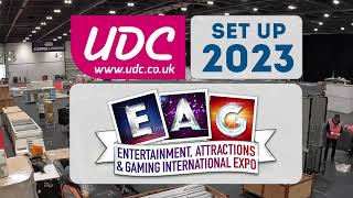 Full UDC EAG 2023 Setup Timelapse Update