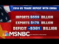 Stocks Plummet As Donald Trump Escalates Trade War With China, Attacks Fed Chair | Hardball | MSNBC