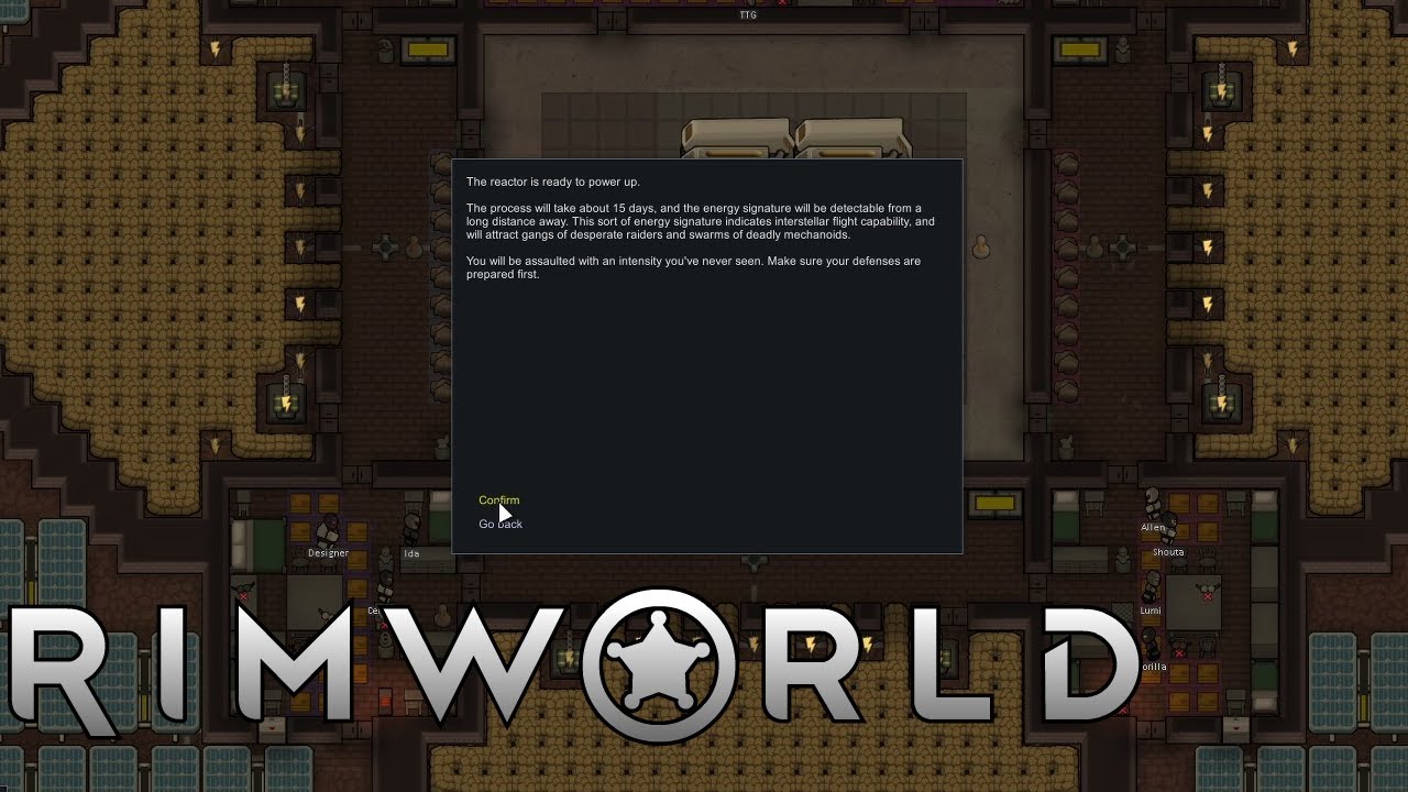 RimWorld Let's Play: Ship reactor start up! ~ Friendship's river 