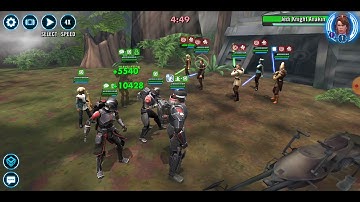 Bad Batch vs. QGJ/JKA/KAM/Aayla/Kit Fisto: 65 banners