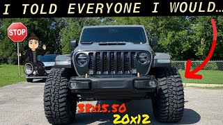 Jeep Rubicon 392 NO LIFT / Stock JL Wrangler Largest Wheels & Tires