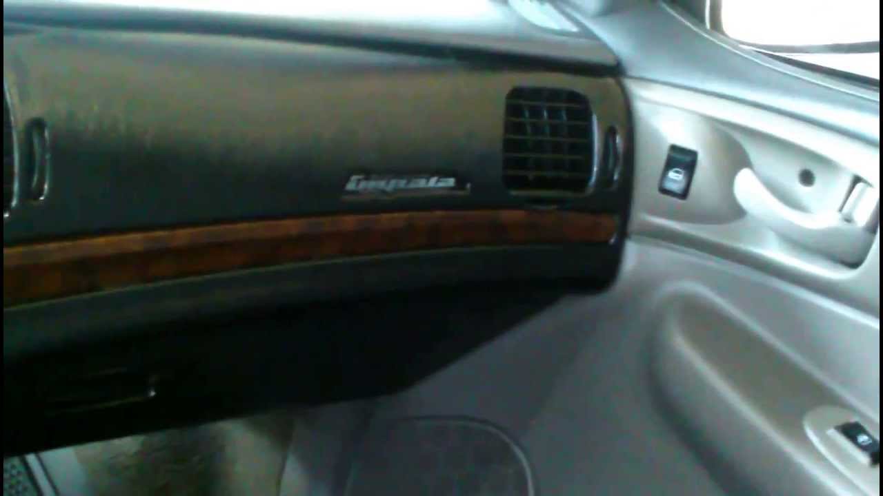 2004 Impala Finished Painting My Dash Youtube