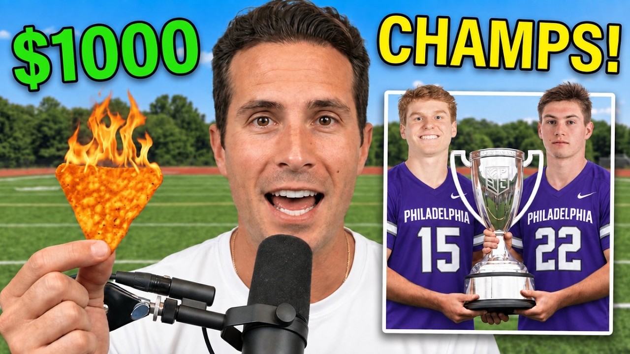 I ate the Worlds Hottest Chip, PLL Championship, and Craziest New Rules in Lacrosse