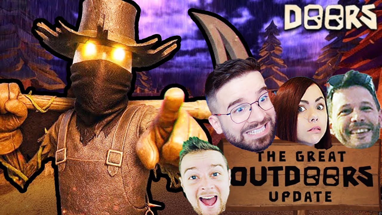 KIVISSZÜK AZ ÚJ DOORS-t! DOORS 👁️ THE GREAT OUTDOORS w/ Doggyandi,Immu,ZsDav,Gergő