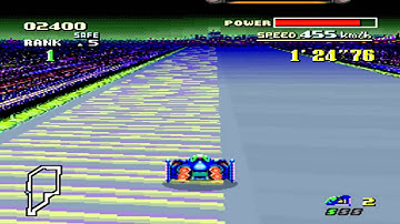 F-Zero (SNES) walkthrough - Mute City 3