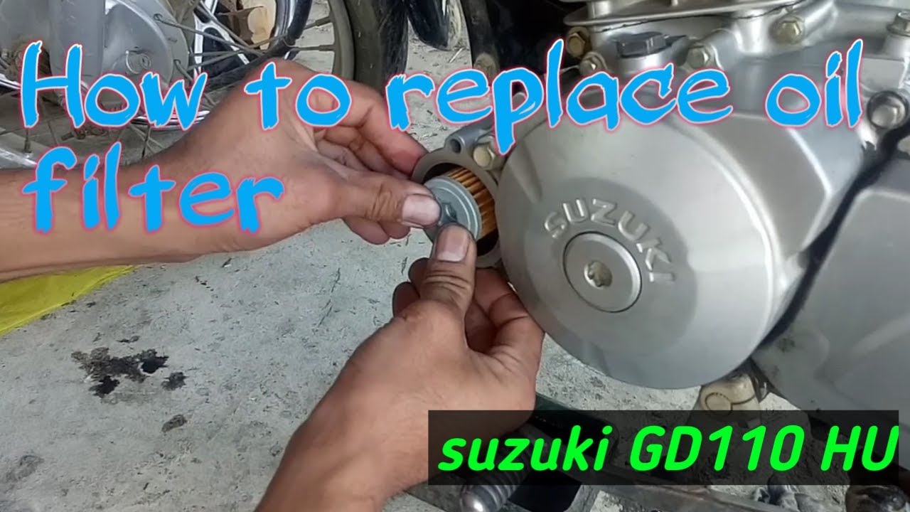 Replacing oil and oil filtervideo part of top overhauling(Tagalog