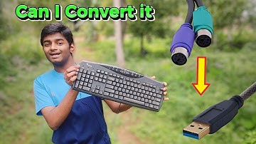How to Convert an Old Keyboard PS/2 Cable to USB || diy video || D 5 Tech || Devanarayanan. A