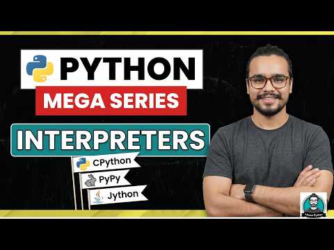 Different Python versions and Interpreter : python Mega Series video 4