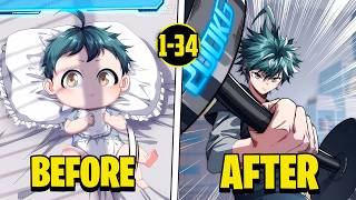 (1-34) Reborn as a Baby, He Unlocks the Infinite Evolution System From Scratch | Manhwa Recap