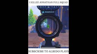 I killed @JONATHANGAMINGYT SQUAD #bgmi #pubgmobile #short #shortvideo #viralshort