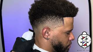 Fastest & Easiest Coarse Hair Tutorial | High Drop Fade