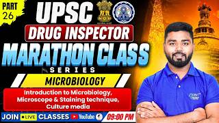 L-26 | Microbiology: Introduction, Microscope, Staining Techniques | UPSC Drug Inspector Marathon screenshot 5