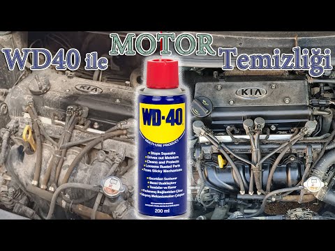 Motor Temizliği Nasıl Yapılır? | WD40 Kullandık